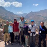 Machu Picchu trekkers visit the Sacred Valley near Pisac (Tyler Nachand)