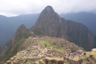 Machu Picchu with the rocky peak of Waynapicchu behind (Eric Simonson)