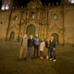 Team at the Cathedral in the Plaza de Armas (Tyler Nachand)