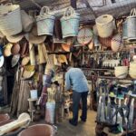 Baskets and machetes at the market (Max Bond)