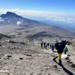 Descending towards Barafu Camp (Max Bond)