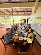 Kili team all together at the hotel (Max Bond)