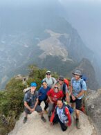 Looking down at Machu Picchu from the summit of Waynapicchu (Tyler Nachand)