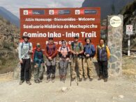 The Inca trail sign (Tyler Nachand)