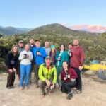 The team at Machame Camp (Max Bond)