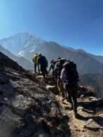 EBC trekkers on the trail. (Ngawang Tenjing Sherpa Photo)