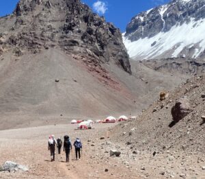 Arriving Basecamp (T Nachand)