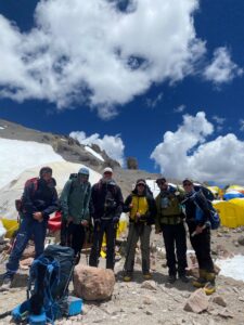 Blue Sky at camp 2 (T Nachand)