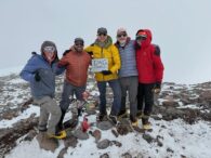 IMG team at the summit of Aconcagua (Stu Johnson)