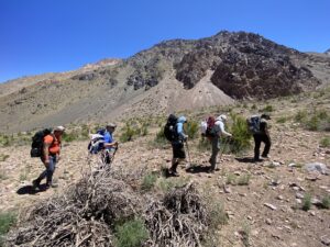 Dusty trail to Pampa de Leñas ((T Nachand)