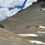 Sulfur pond below Camp 2 (Stu Johnson)