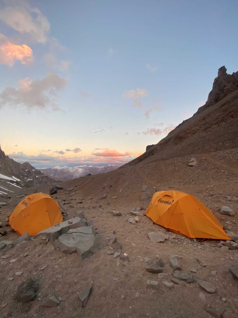 Sunset view from camp 1 (T Nachand)